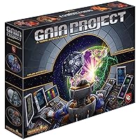 Capstone Games: Gaia Project, Strategy Board Game, A Follow Up Game from Terra Mystica, Includes a Challenging Solo Mode, 1 to 5 Players, Ages 14 and Up
