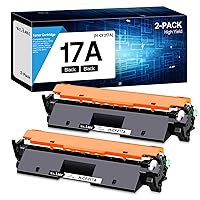 Compatible Toner Cartridge Replacement for HP 17A CF217A with Laserjet Pro MFP M130a M130fn M130fw M130nw Laserjet Pro M102a M102w(Black, 2-Pack)