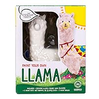 Creative Roots Paint Your Own Llama, DIY Llama, Kids Painting Set, Creativity for Kids, Ceramic Painting Kit for Kids, Ceramics to Paint, Paint Your Own Ceramic, Painting Kits for Kids Ages 5+