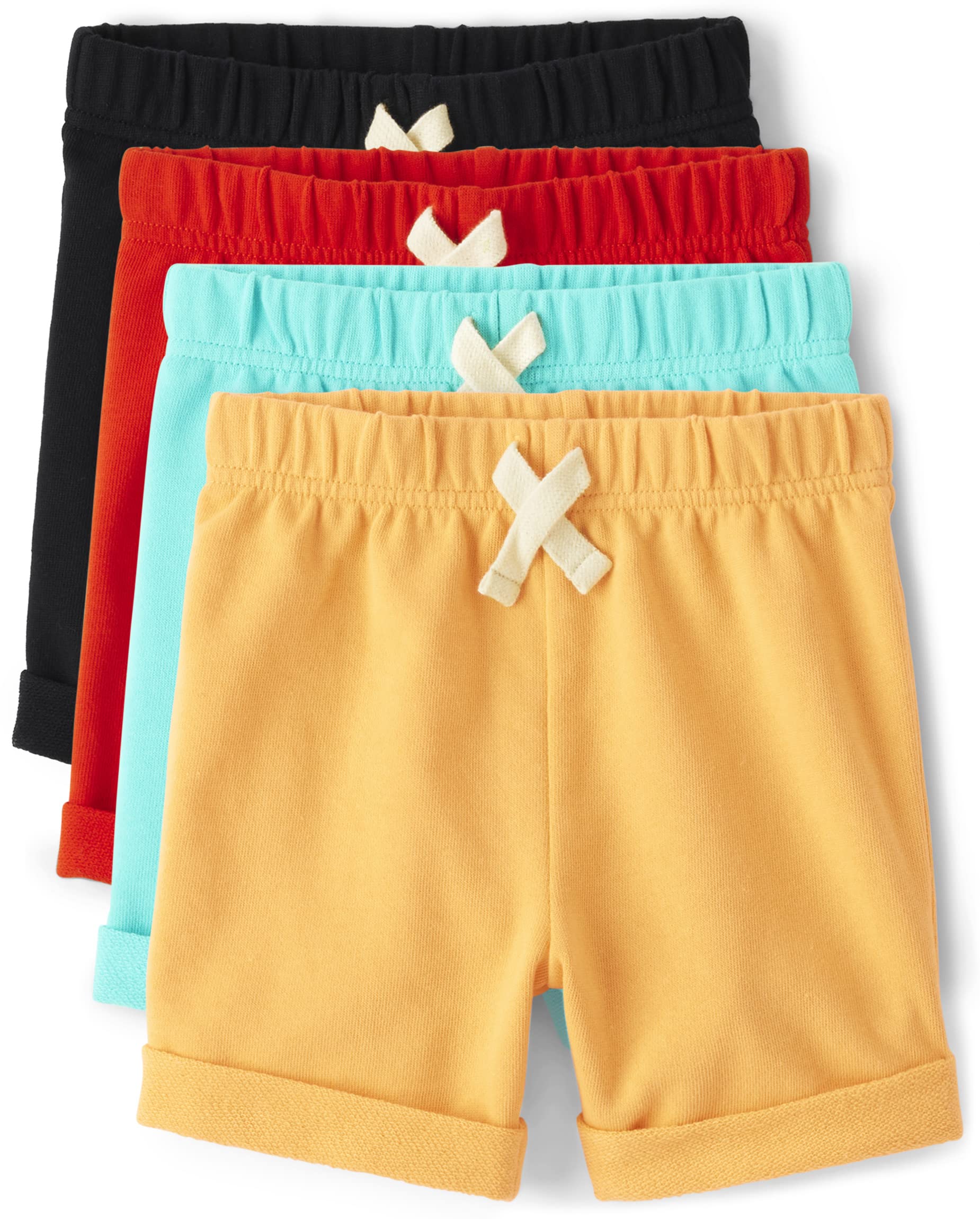 The Children's Place Baby Boys' and Toddler Pull on French Terry Shorts