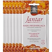 Regenerating Mask with Amber Extract for all Hair Types Farmona Jantar Essence of Tradition 20 g / 0.71 oz. (set of 6 pcs.)