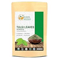 Tulsi Powder Organic Tulasi Holy Basil Tulsi Powder Ocimum Sanctum Vitality & Wellness - Pure, Natural, and Invigorating Boost Immunity Naturally 5.3 oz