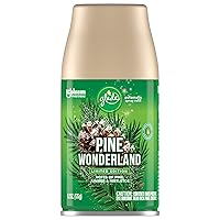 Glade Automatic Spray Refill, Air Freshener for Home and Bathroom, Pine Wonderland, 6.2 Oz
