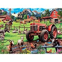 Buffalo Games - Country Life - Time for Chores -1000 Piece Jigsaw Puzzle for Adults Challenging Puzzle Perfect for Game Nights - Finished Size 26.75 x 19.75