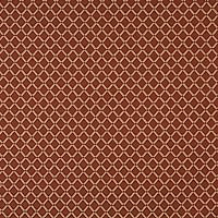 E265 Orange Red and Gold Polka Dot Diamond Residential and Contract Grade Upholstery Fabric by The Yard