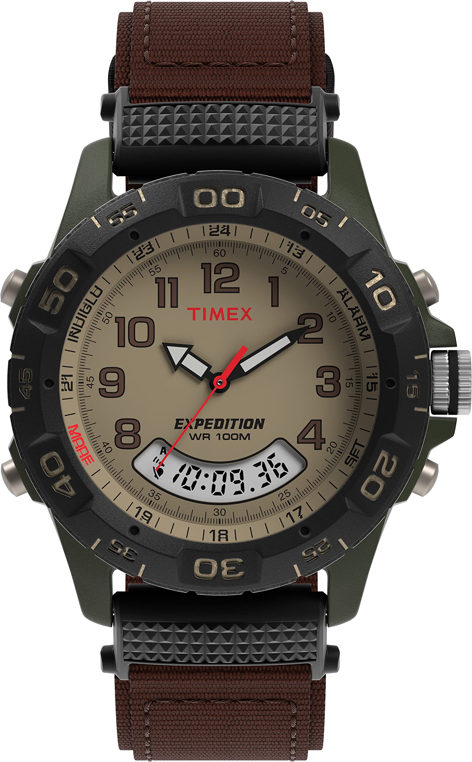 Mua Timex Men's T45181 Expedition Resin Combo Brown/Green Nylon Strap Watch  trên Amazon Mỹ chính hãng 2023 | Giaonhan247
