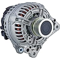 New DB Electrical 400-24222 Alternator Compatible With/Replacement For Volkswagen Golf 2010-2014, Jetta 2005-2001, Rabbit 2006-2009 0-124-525-062, 0-124-525-102, 07K-903-023A, 90-15-6478, 11254N