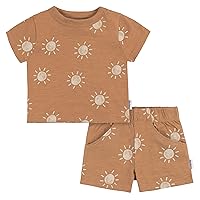 Gerber baby-boys Toddler T-shirt and Shorts Set2-Piece T-Shirt and Short Set