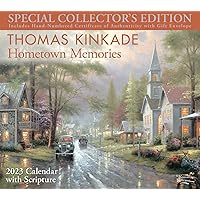 Thomas Kinkade Special Collector's Edition with Scripture 2023 Deluxe Wall Calen: Hometown Memories