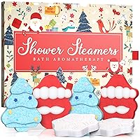 Easter Basket Stuffers, Mothers Day Gifts POPCHOSE Shower Steamers Aromatherapy Pack of 6, Self Care Relaxation Xmas Gifts for Mom, Menthol&Eucalyputs and Lavender