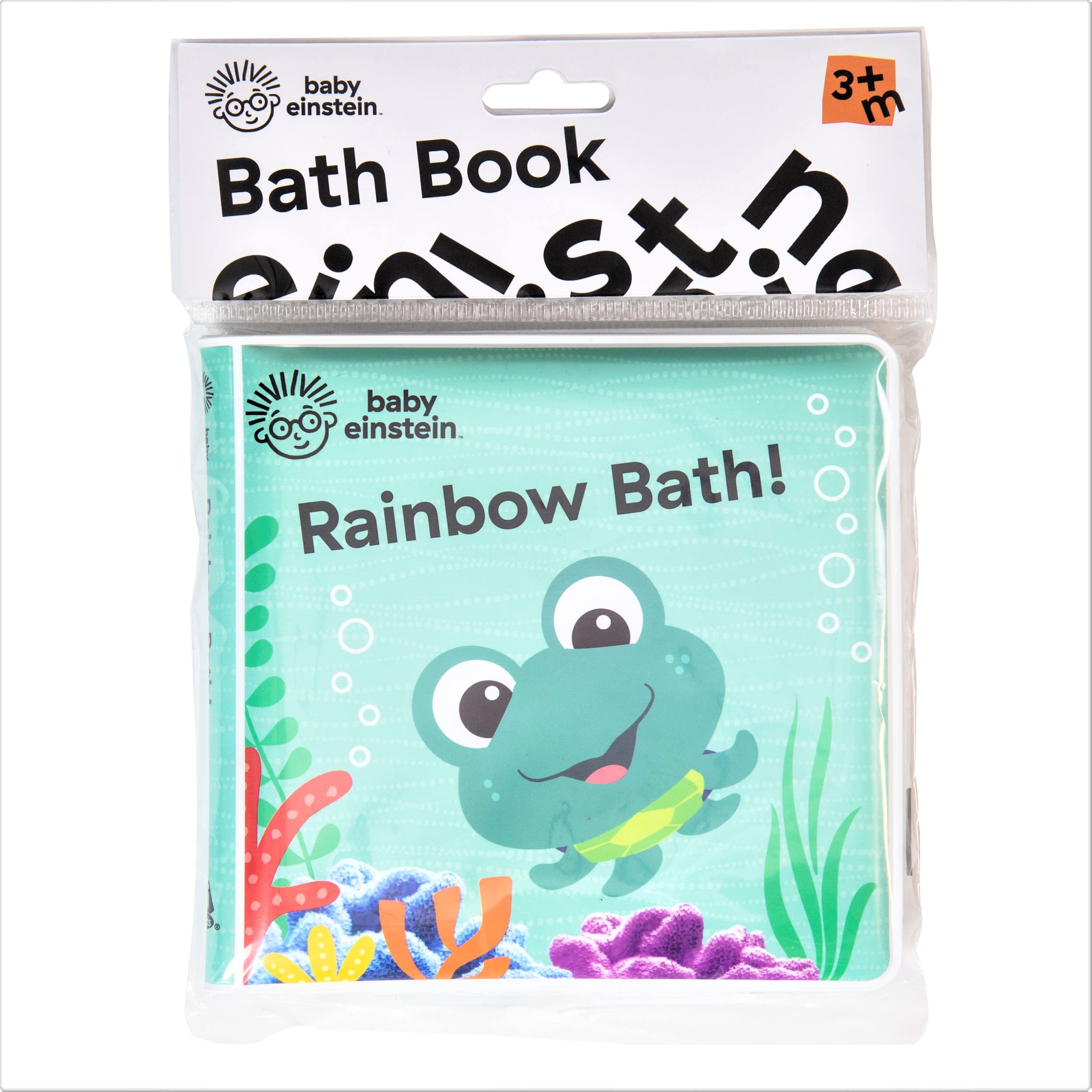 Baby Einstein - Rainbow Bath! Waterproof Bath Book / Bath Toy - PI Kids
