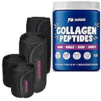 Collagen Bundle - Arm & Thigh Slimmer Kit for Women - Collagen Peptides Powder 1Lb