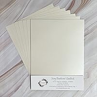 Ivory Pearlescent Cardstock 9