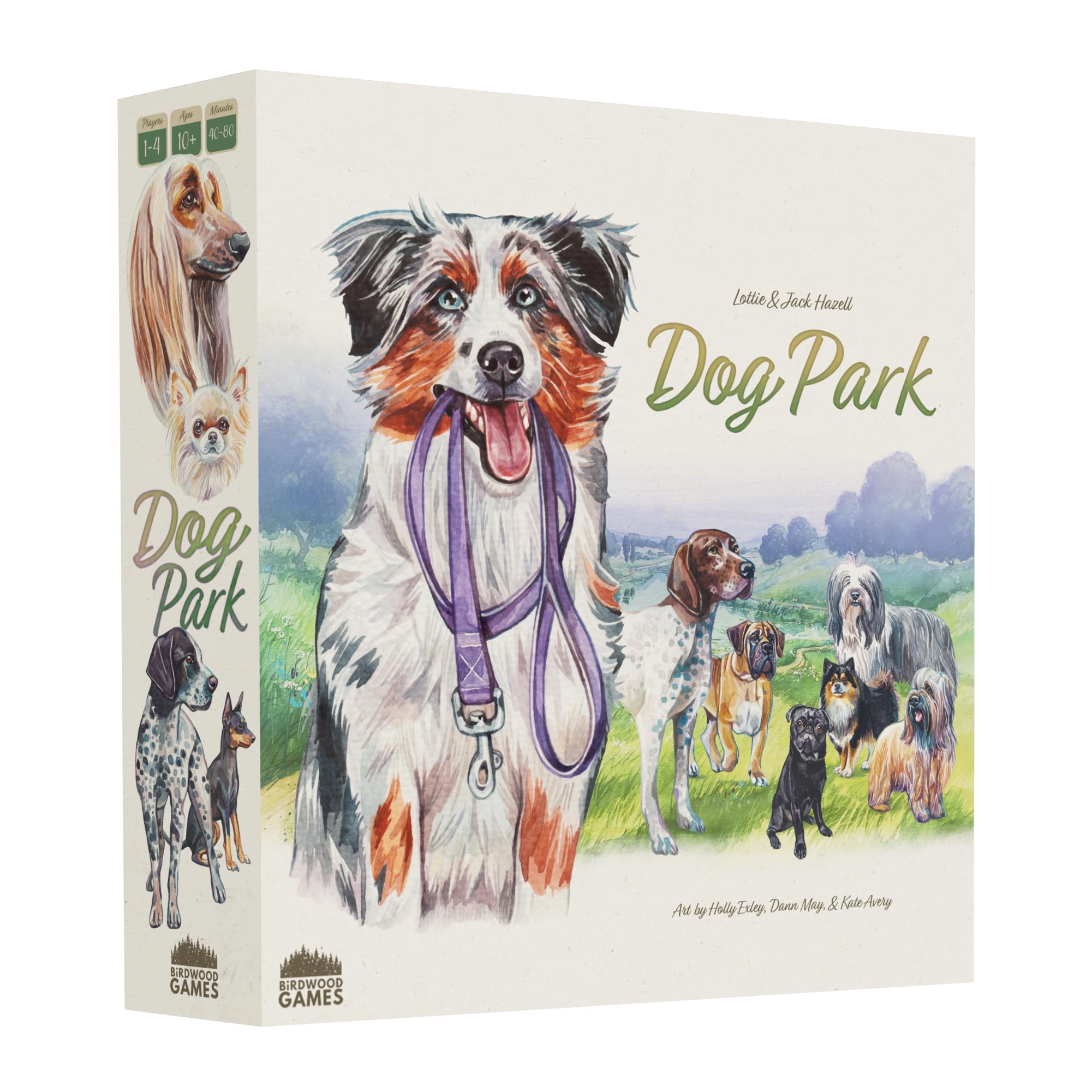 Dog Park – The Fun Strategy Board Game for Family Night – Perfect for Dog Lovers, Kids & Adults – for 1-4 Players, Ages 10+ – Easy to Learn