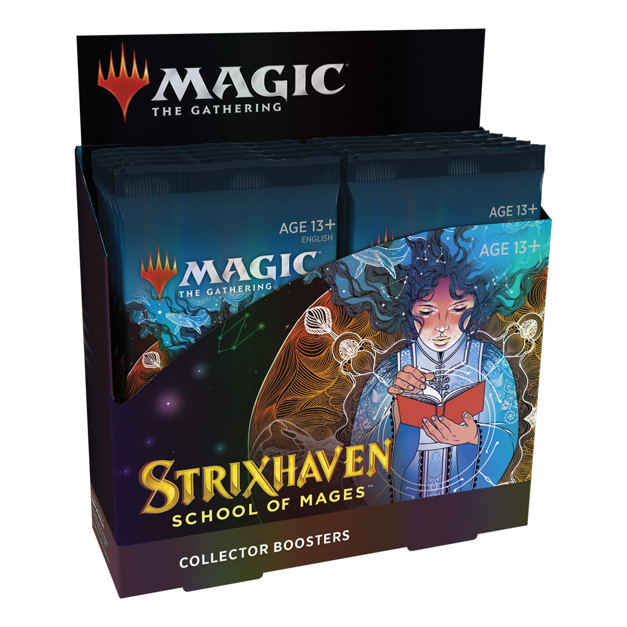Magic The Gathering Strixhaven Collector Booster Box | 12 Packs (180 Magic Cards)