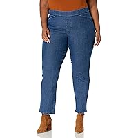 Chic Classic Collection Womens Easy Fit Elastic Waist Jean