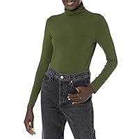 Amazon Essentials Women's Long-Sleeve Turtleneck (Available in Plus Size)
