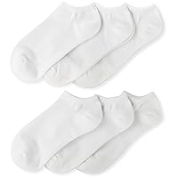 Jefferies Socks Girls 2-6X Seamless Capri Liner 6 Pair Pack