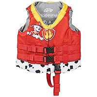 SwimWays Paw Patrol Swim Trainer Life Jacket, US Coast Guard Approved Life Vest Kids Swim Vest, Pool Floats & Life Jackets for Kids 33-55 lbs, Marshall