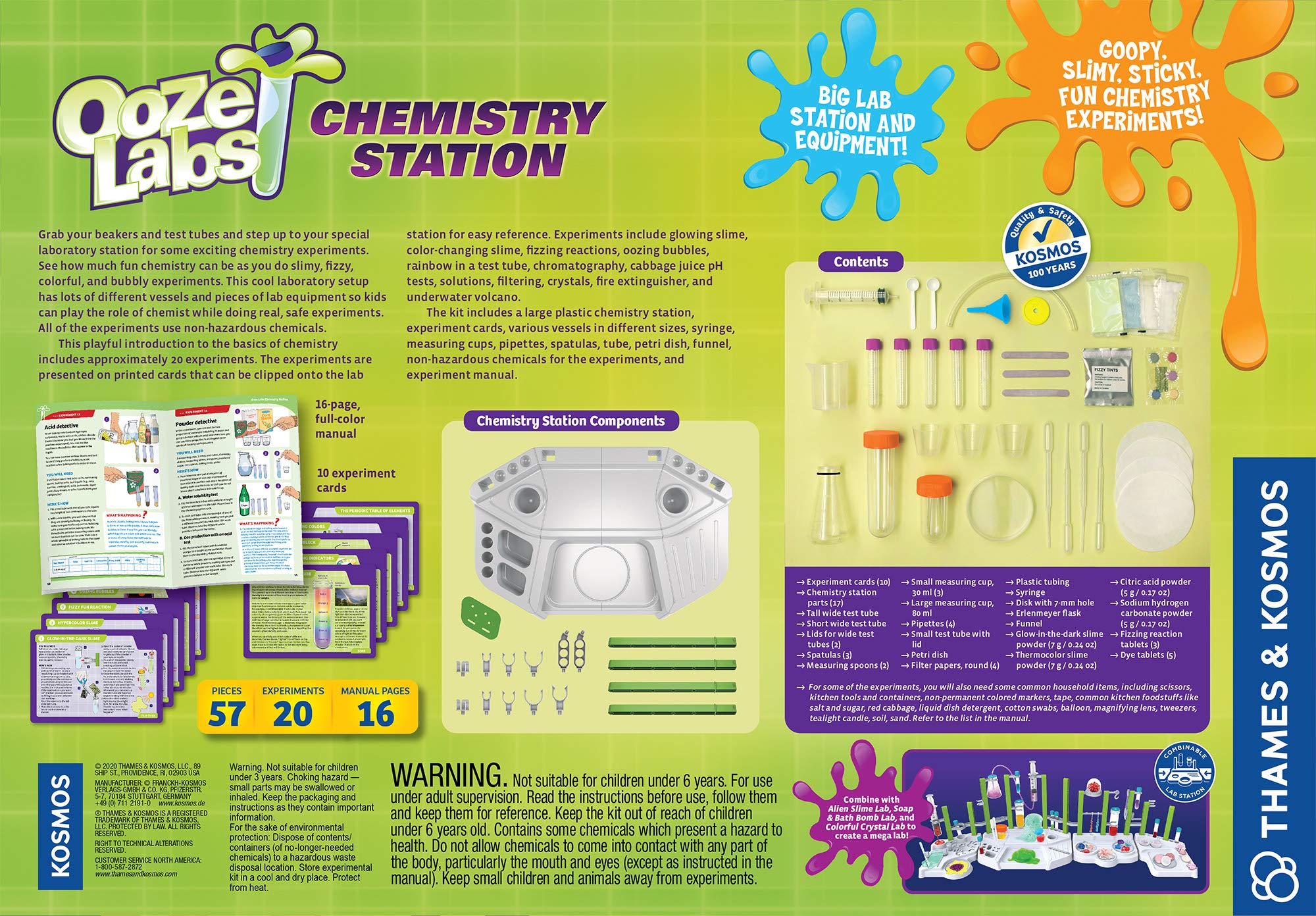 Thames & Kosmos Ooze Labs Chemistry Station Thk642105 for sale online 