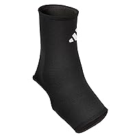 adidas Ankle Support Sleeve - Ankle Sleeve for Training, Competitions, and Support - Ergonomic Design, Durable Elastic Nylon Trim, Breathable Material - for All Fitness Levels