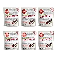 Made in Nature Organic Superberry Fruit Fusion, Non-GMO, Gluten Free, Vegan Snack, 5oz (Pack of 6), Packaging May Vary