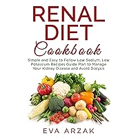 RENAL DIET COOKBOOK: Simple and Easy to Follow Low Sodium, Low Potassium Recipes Guide Plan to Manage Your Kidney Disease and Avoid Dialysis RENAL DIET COOKBOOK: Simple and Easy to Follow Low Sodium, Low Potassium Recipes Guide Plan to Manage Your Kidney Disease and Avoid Dialysis Kindle Paperback