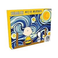 AQUARIUS - Peanuts Starry Night Art by Numbers