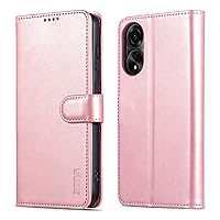 Cellphone Flip Case Compatible With Oppo A78(4G) Mobile Phone Case, Bumper Leather Flip Wallet Protector, Bracket Holster, Card Slot Holster, Magnetic Buckle Holster, Suitable Compatible With Oppo A78