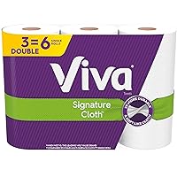 Viva Signature Cloth Paper Towels, 3 Double Rolls, 94 Sheets per Roll
