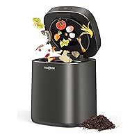 Paris Rhône Smart Waste Kitchen Composter, FoodCycler Eco-Friendly Electric Kitchen Compost Bin Sustainable Indoor Countertop Food Cycler with 3 Modes, Odor-Free, Fertilizes Your Garden