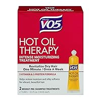 Alberto Vo5 Hot Oil Intense Conditioning Treatment, 0.5 Ounce, 2-count Tubes (Pack of 3)