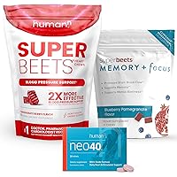 SuperBeets SuperBeets Heart Chews & Memory + Focus Chews & Neo40 Daily Bundle