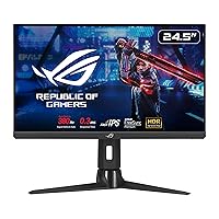 ASUS ROG Strix 380Hz 25” (24.5-inch viewable) 1080P HDR eSports Gaming Monitor (XG259QN) - 0.3ms, Fast IPS, FreeSync Premium, ELMB Sync, DisplayPort, HDMI, USB Hub, DisplayHDR 400, 3 year warranty