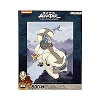AQUARIUS Avatar Puzzle (500 Piece Jigsaw Puzzle) - Glare Free - Precision Fit - Officially Licensed Avatar: The Last Airbender Merchandise & Collectibles - 14x19 Inches