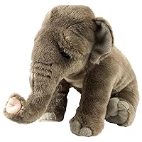 Wild Republic Asian Elephant Plush, Stuffed Animal, Plush Toy, Gifts for Kids, Cuddlekins 12 Inches