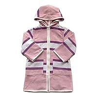 Kids Cotton Beach Cover-Up Hooded Robe, Sizes 2-12
