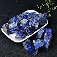 Room Decoration Natural Rough Lapis Lazuli Stone Quartz Crystal Ore Gemstones Collection,100g (Size : 50g)