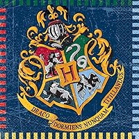 Enchanting Multicolor Harry Potter Luncheon Paper Napkins - 6.5