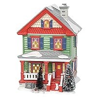 Department 56 Original Snow Village National Lampoon's Christmas Vacation Aunt Bethany's House Lit Building, 8.07 Inch, Multicolor