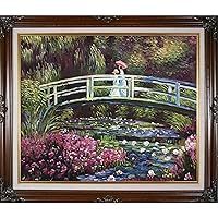 Japanese Bridge in The Artist’s Garden by Claude Monet Oil Painting, 20