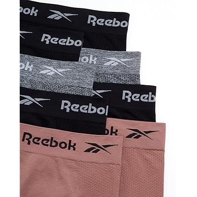  Reebok Women's Underwear – 8 Pack Long Leg Seamless