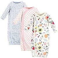 Touched by Nature Baby Girls' Organic Cotton Kimono Gowns