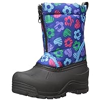 Northside Icicle Insulated Snow Boots for Girls and Boys - Toddler and Little Kid - with Washable EVA Insole, Shock Absorbing Outsole with Good Traction and a Front Zipper