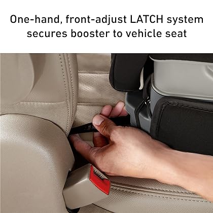 Graco Affix Highback Booster Seat with Latch System, Atomic