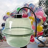 Balloon Stuffing Machine with 800W Electric Balloon Pump and Expander Stuffer, 8.1#34; Gift Wrapping Machine for Rose Bouquet Wedding Christmas Birthday Party Gift Art