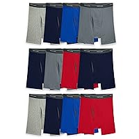 Men's Coolzone Boxer Briefs, Moisture Wicking & Breathable, Assorted Color Multipacks