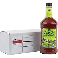 Master of Mixes Classic Bloody Mary Drink Mix, Ready to Use, 1.75 Liter Bottle (59.2 Fl Oz), Individually Boxed