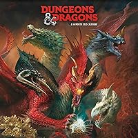 2025 Dungeons and Dragons Wall Calendar