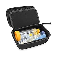 CASEMATIX Travel Case Compatible with Asthma Inhaler, Spacer and More - Includes Case Only
